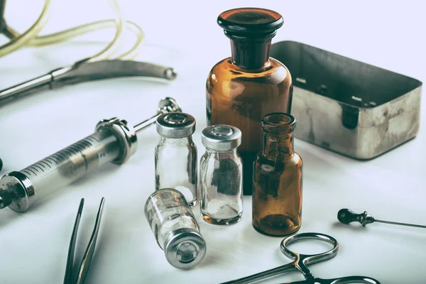 depositphotos 191148286 stock photo old medical instruments