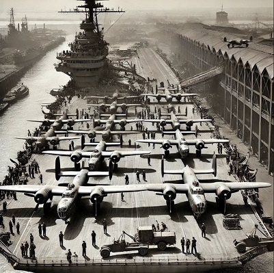 loading B 25 at alameda2